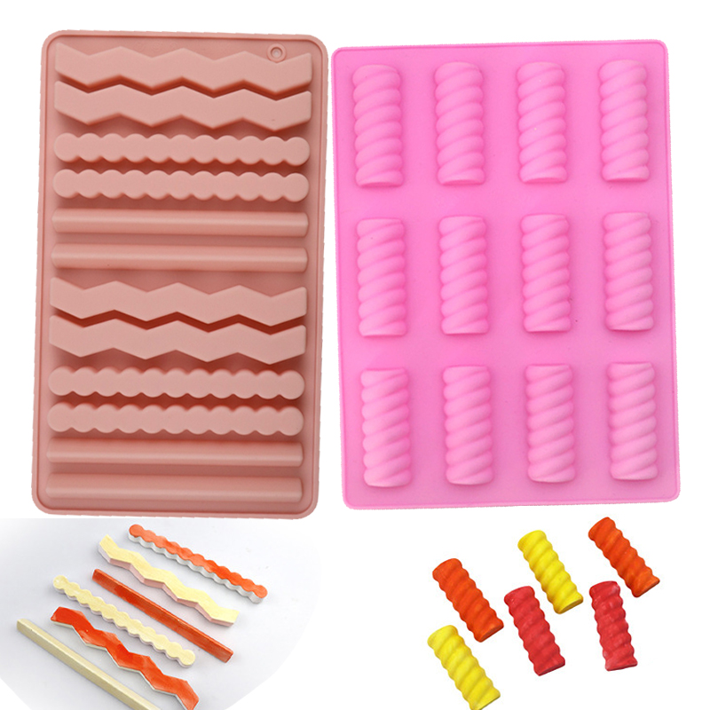 Kitchen Baking Cookies - New Chocolate Bar Silicone Mold Stick