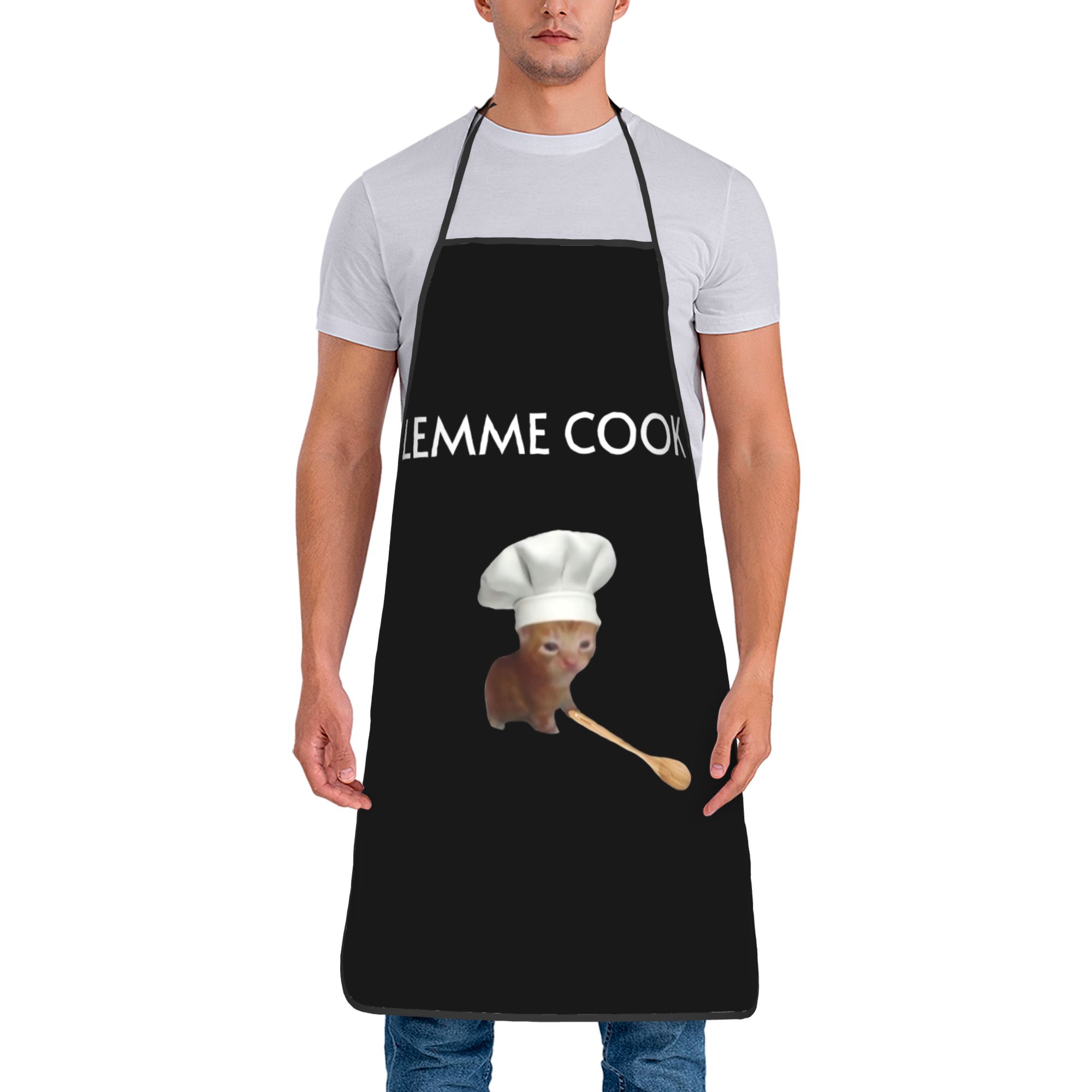 Kitchen Baker - Chef Cat Kitten Meme Lemme Cook