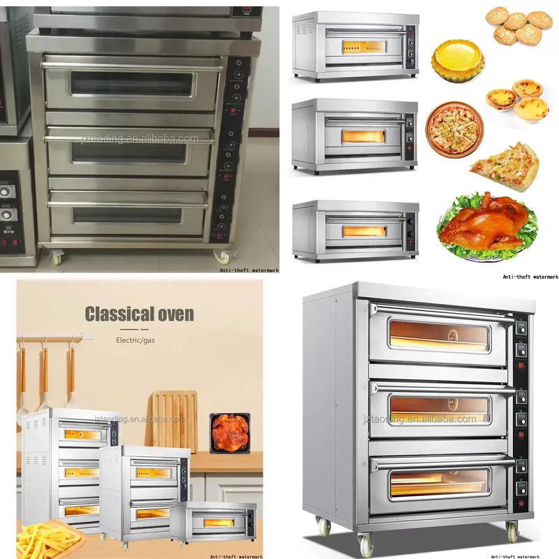 Commercial Kitchen Baking Equipment - 2026for 3 Deck 6 Trays Commercial
