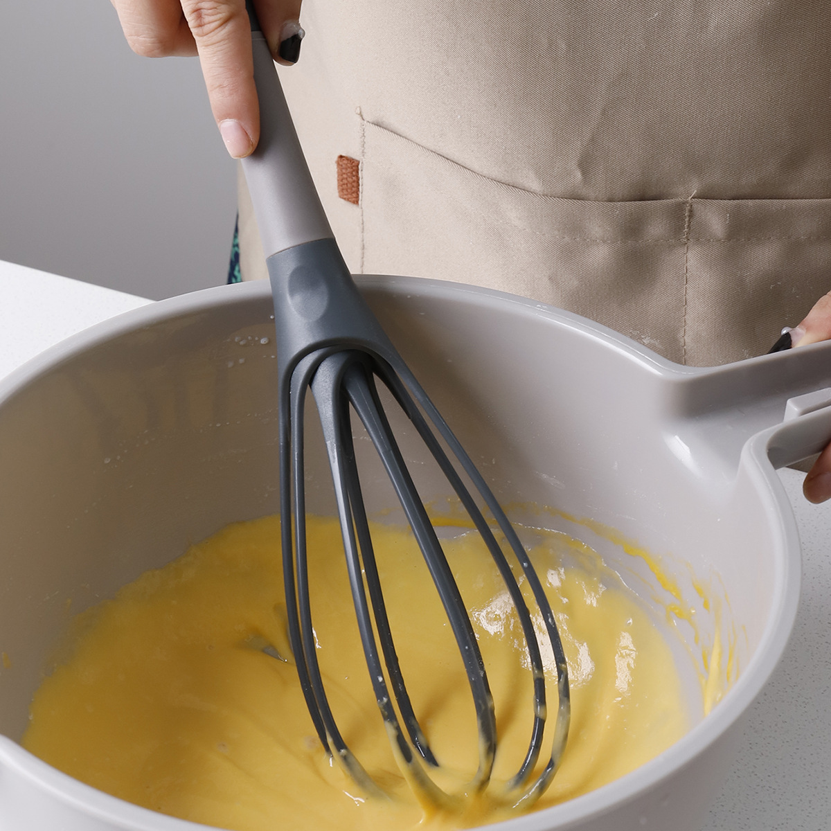 1pcs Egg Beater Rotated Egg Mi - огляд і ціна Kitchen Baking Blender