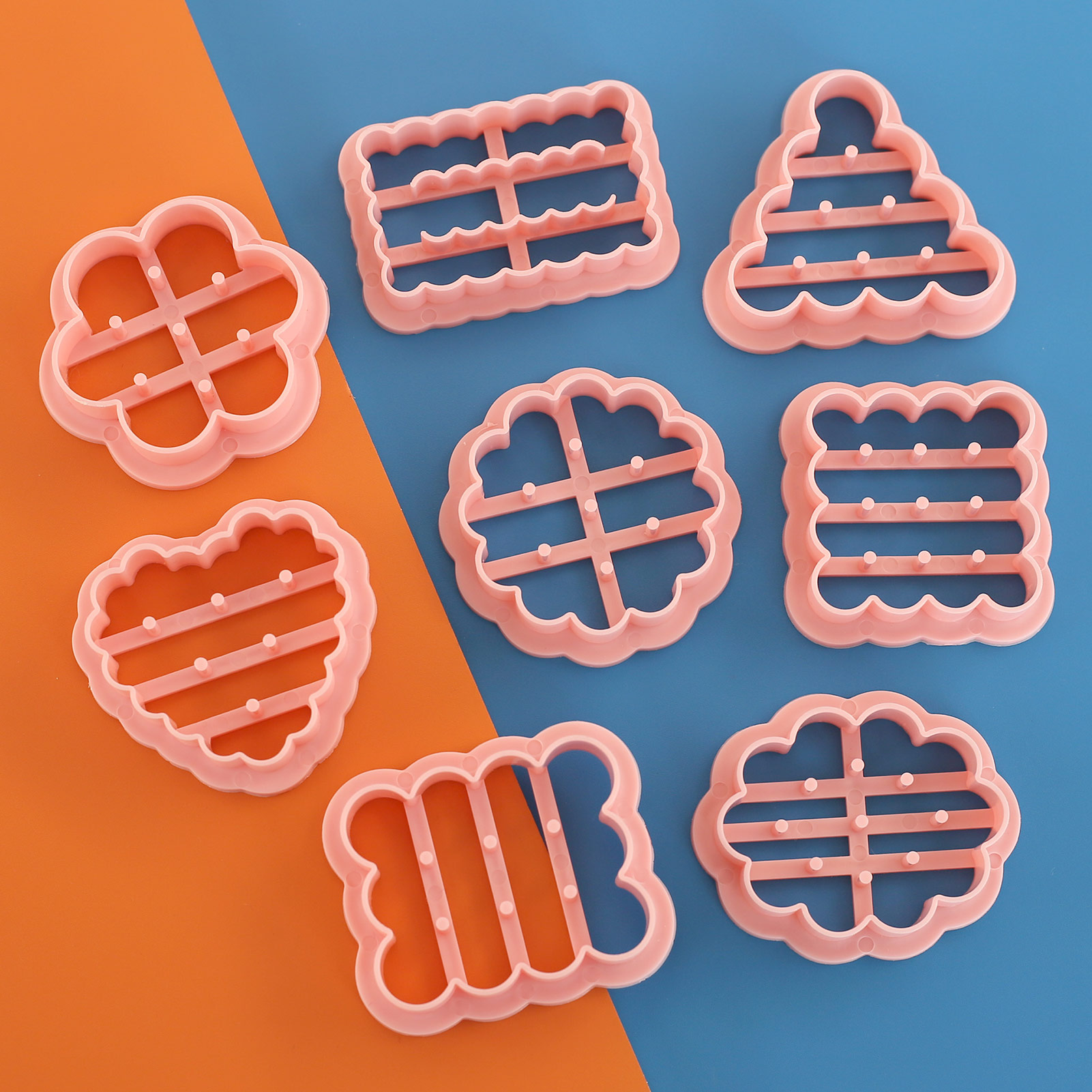 8 Piece Cute Classic Biscuit C - огляд і ціна Kitchen Baking Cookies