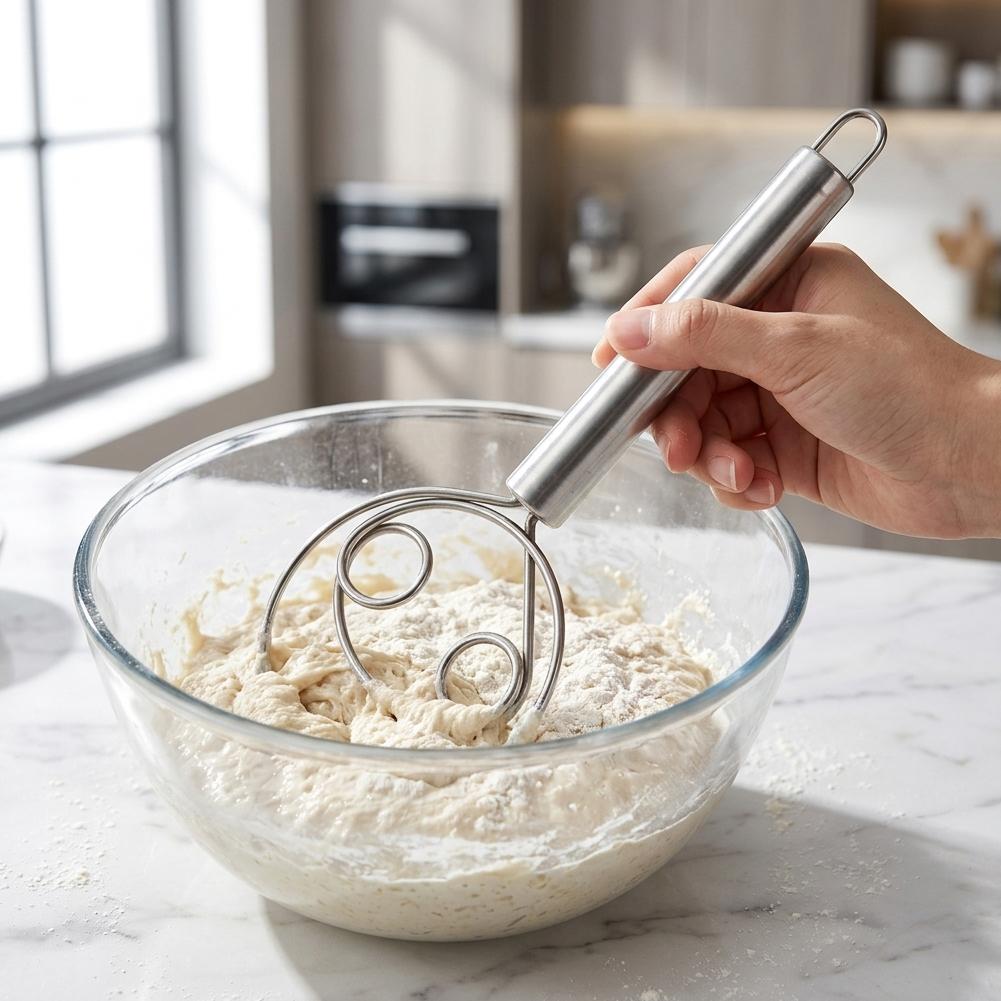 Dough Whisk Bread Mixer Stainl - огляд і ціна Kitchen Baking Blender