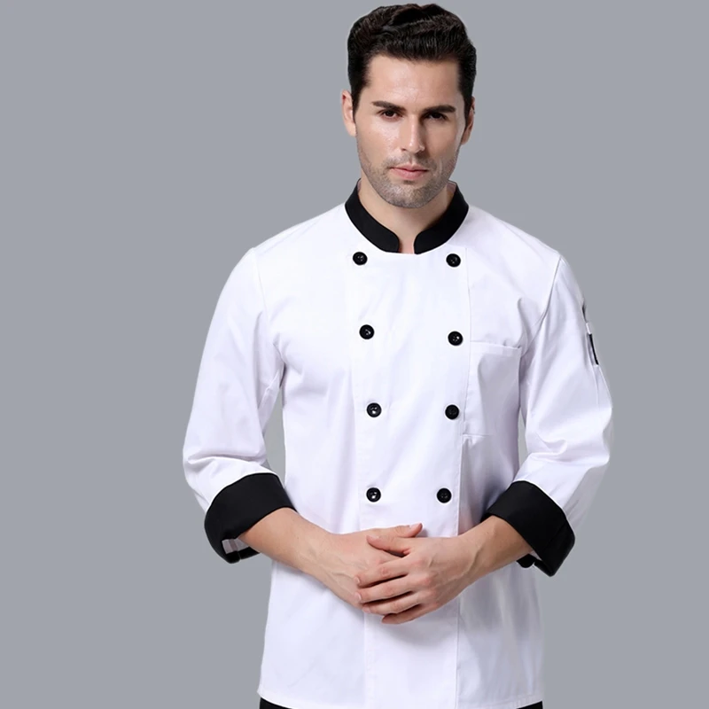 Unisex Chef Jacket Long Sleeve - огляд і ціна Kitchen Baker