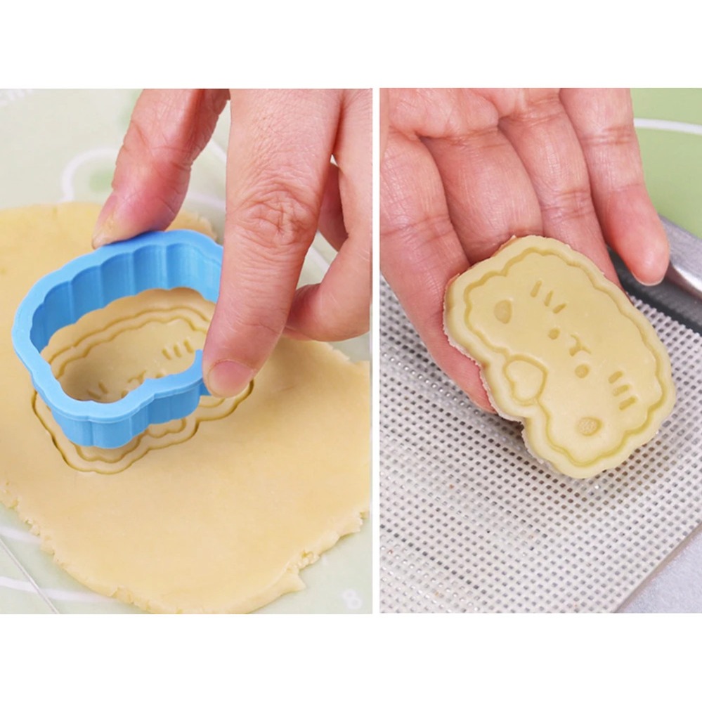 Cookie Mold Stamp Cartoon Saus - огляд і ціна Kitchen Baking Cookies