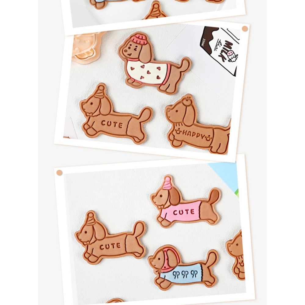 Cookie Mold Stamp Cartoon Saus - огляд і ціна Kitchen Baking Cookies