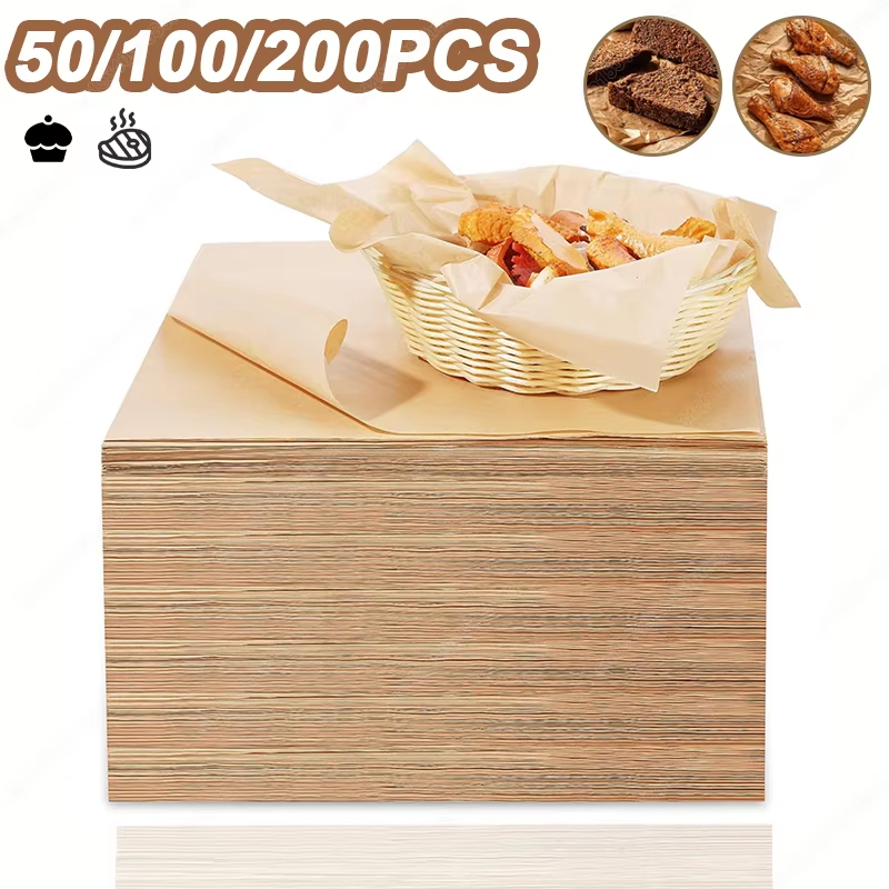 50/100/200PCS Baking Paper Par - огляд і ціна Kitchen Baking Utensil