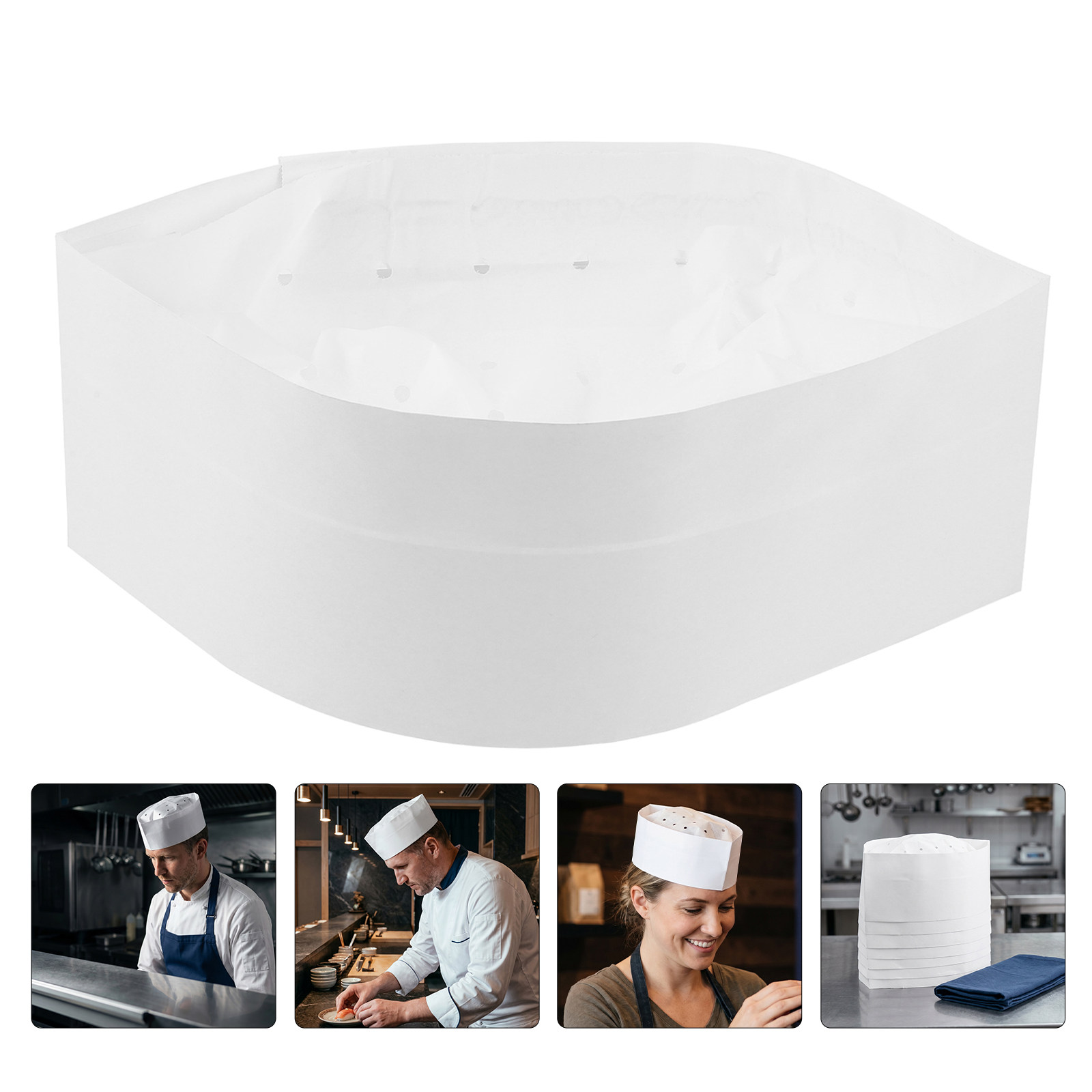 30pcs Disposable paper Chef Sk - огляд і ціна Kitchen Baker