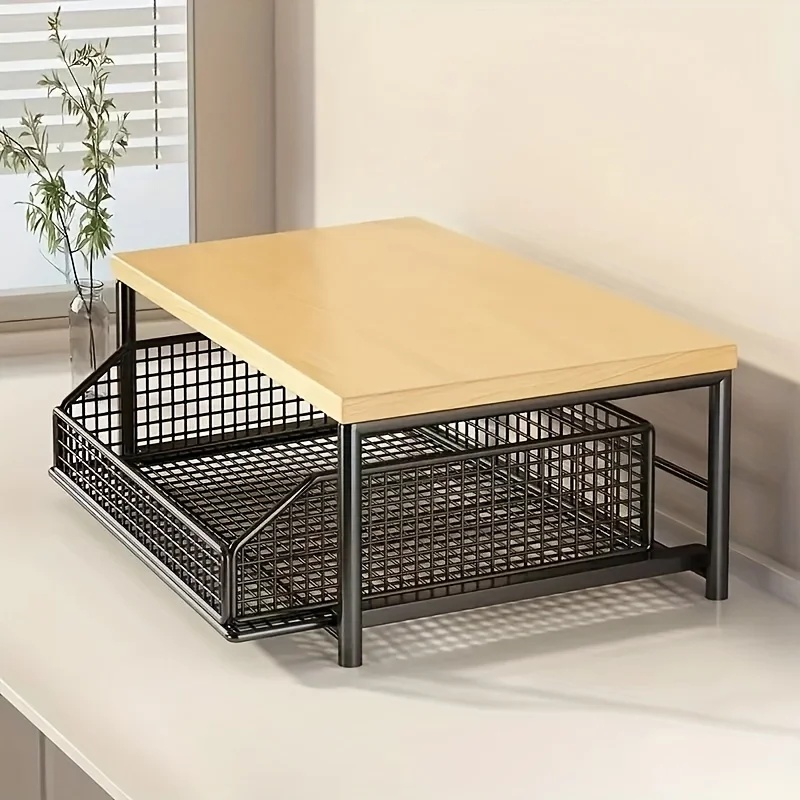 Vertical Microwave Stand w/ Dr - огляд і ціна Kitchen Baking Drawer