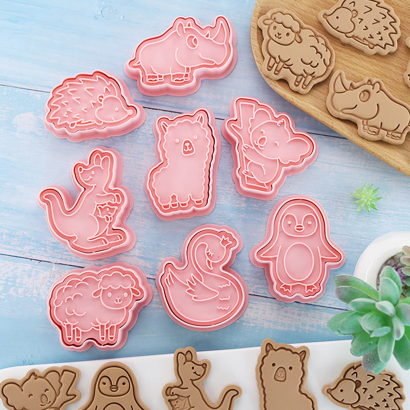 8 Pcs Animal Cookie Molds - Ko - огляд і ціна Kitchen Baking Cookies