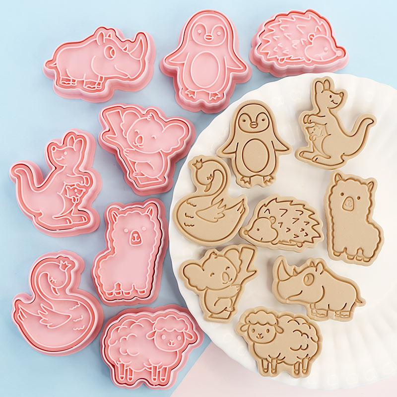 8 Pcs Animal Cookie Molds - Ko - огляд і ціна Kitchen Baking Cookies