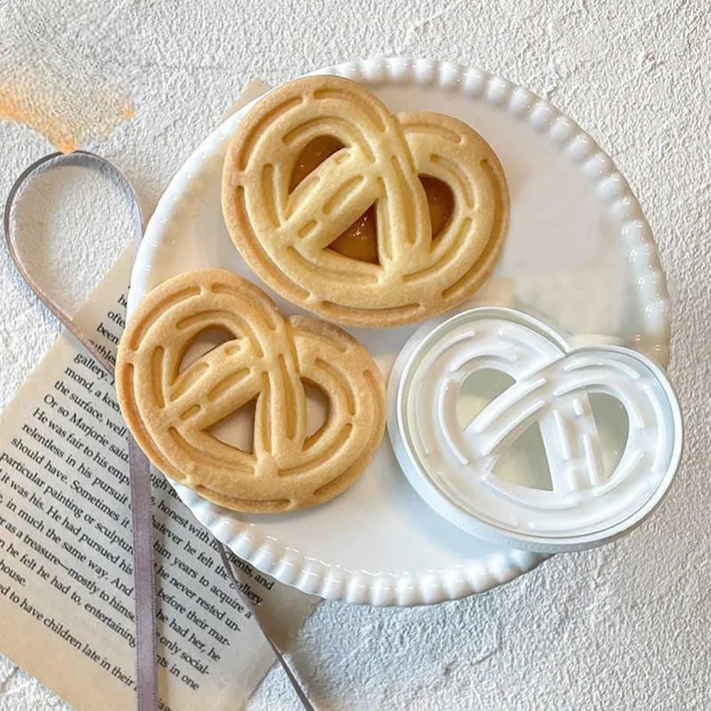 Sandwich Jam Biscuit Mold Stam - огляд і ціна Kitchen Baking Cookies