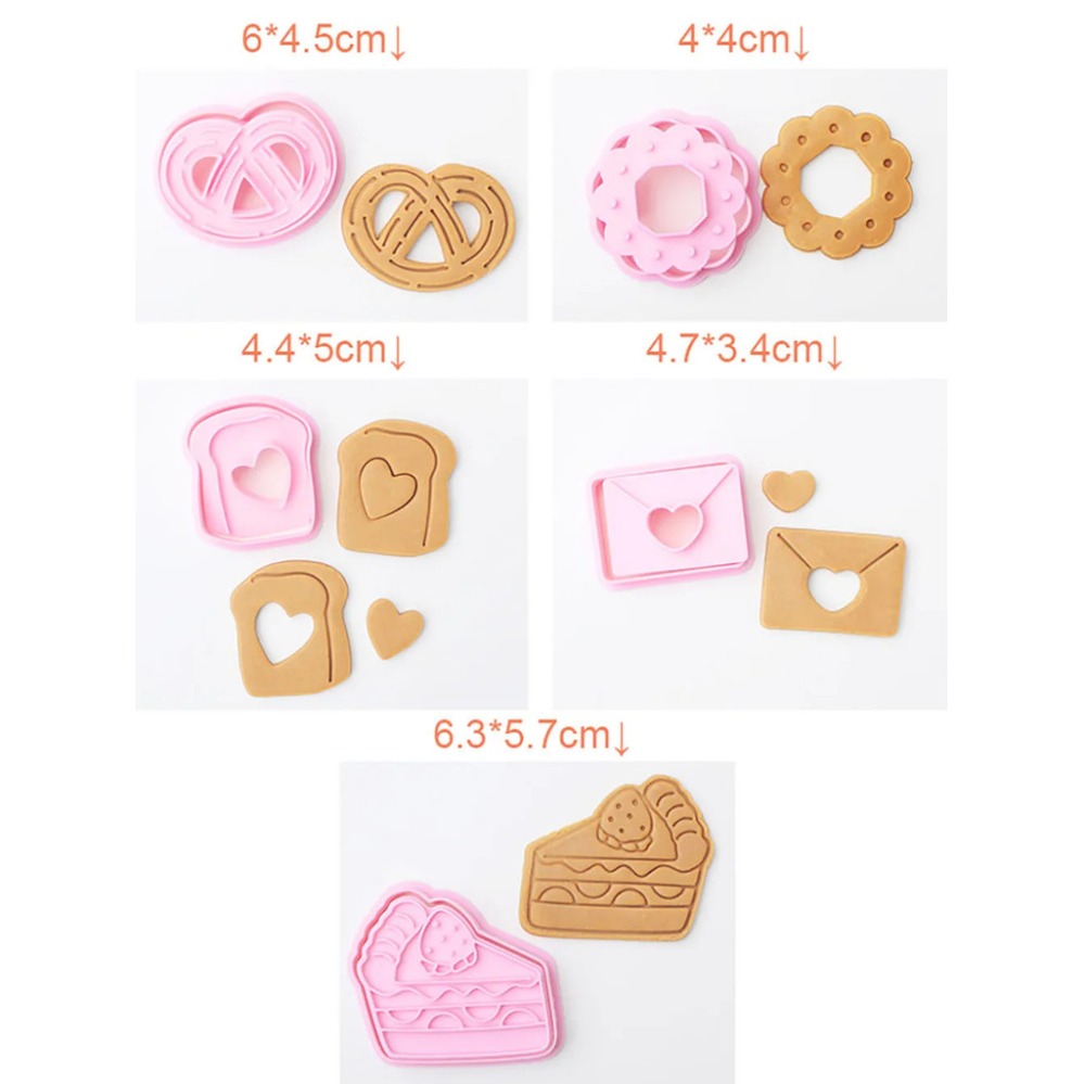 Sandwich Jam Biscuit Mold Stam - огляд і ціна Kitchen Baking Cookies