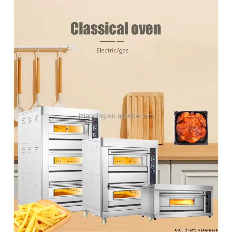 2026for 3 Deck 6 Trays Commerc - огляд і ціна Commercial Kitchen Baking Equipment