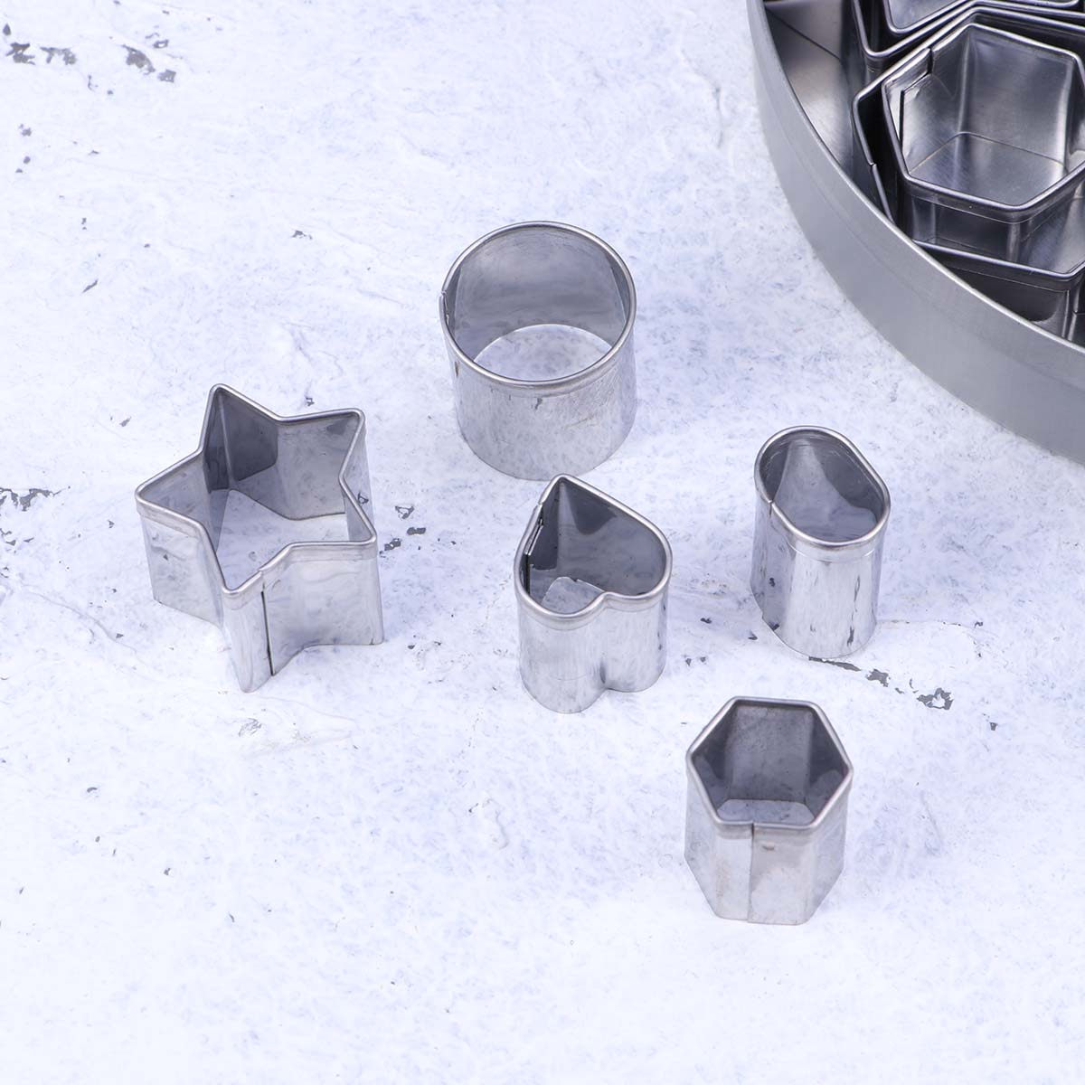 Stainless Steel Cookie Cutters - огляд і ціна Mini Kitchen Baking