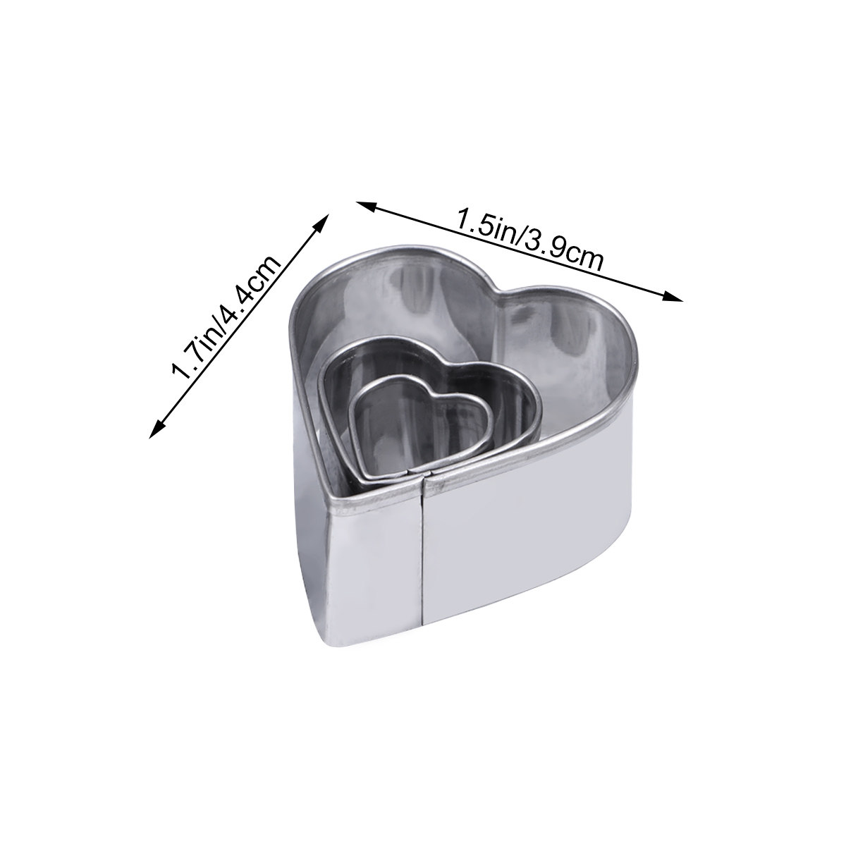 Stainless Steel Cookie Cutters - огляд і ціна Mini Kitchen Baking