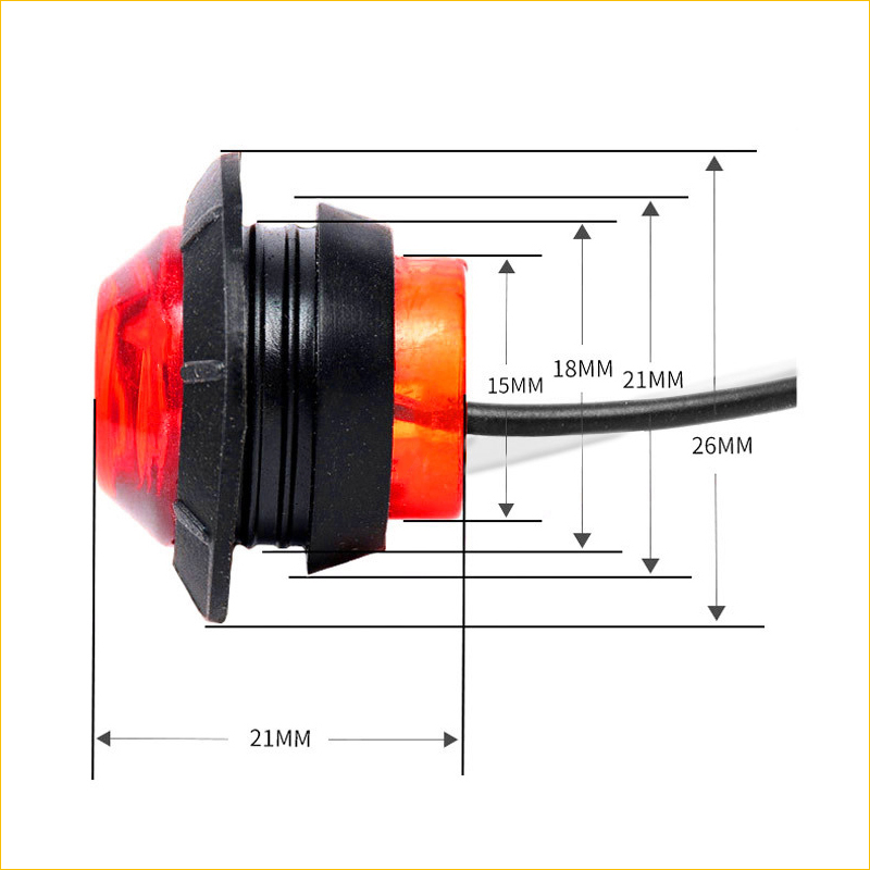 5PCS 12V 24V RED Side Mini Rou - огляд і ціна Mini Kitchen Baking