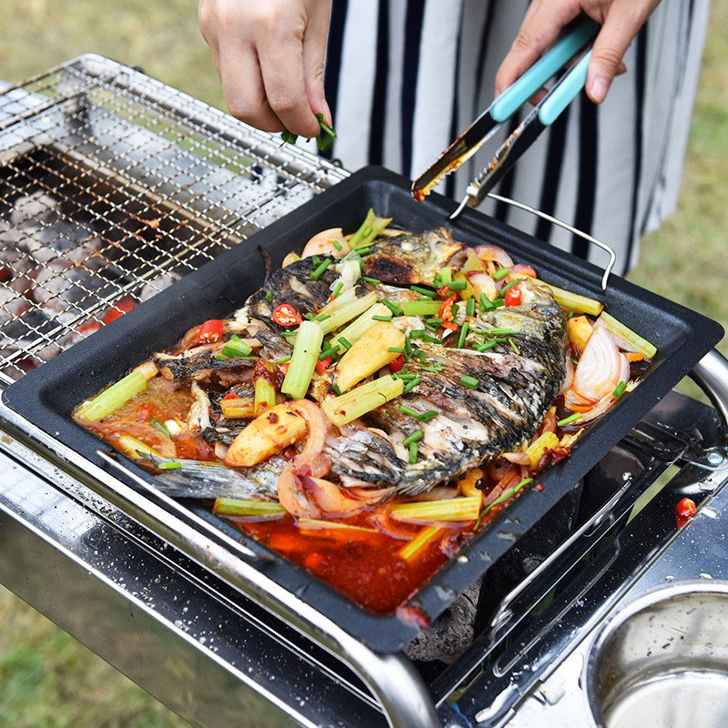Outdoors Thick Square Grill Pa - огляд і ціна Kitchen Baking Containers