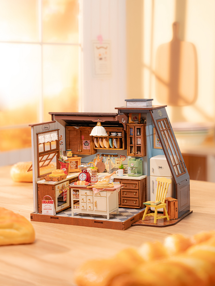 Robotime Rolife Baking Kitchen - огляд і ціна Baking Kitchen Dg172