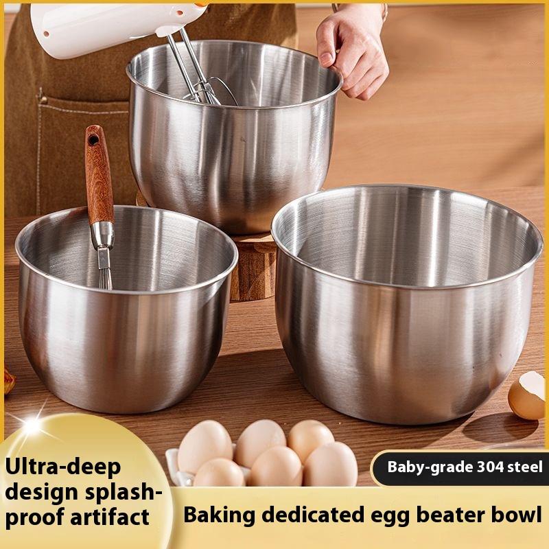 1Pc Stainless Steel Mixing Bow - огляд і ціна Kitchen Baking Containers