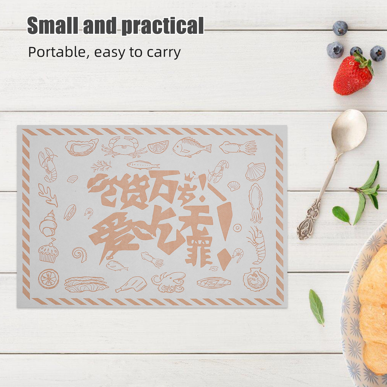 500Pcs Food Grade Greaseproof  - огляд і ціна Kitchen Grade Baking Sheet