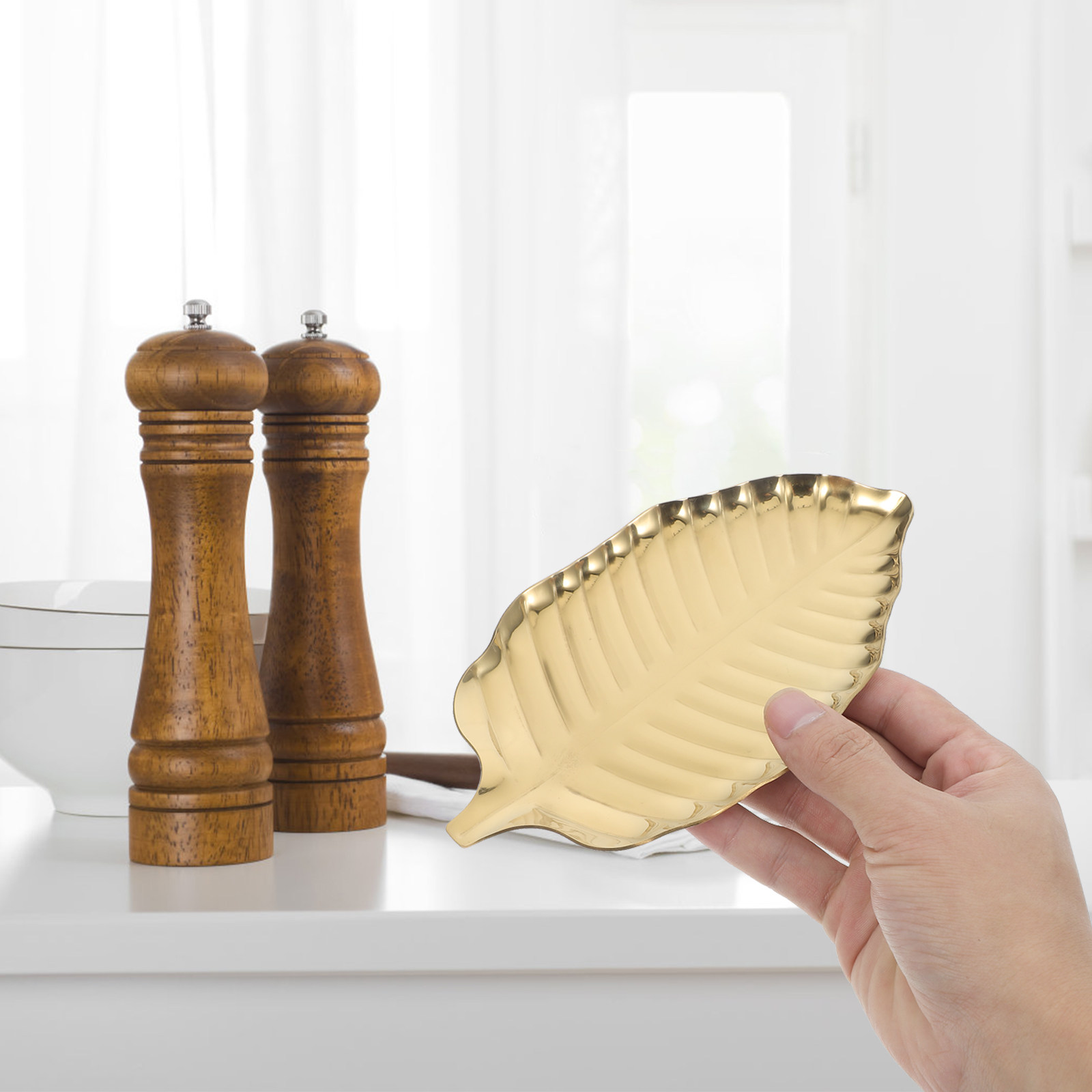 Stainless Steel Gold Leaf Spoo - огляд і ціна Kitchen With Baking Station