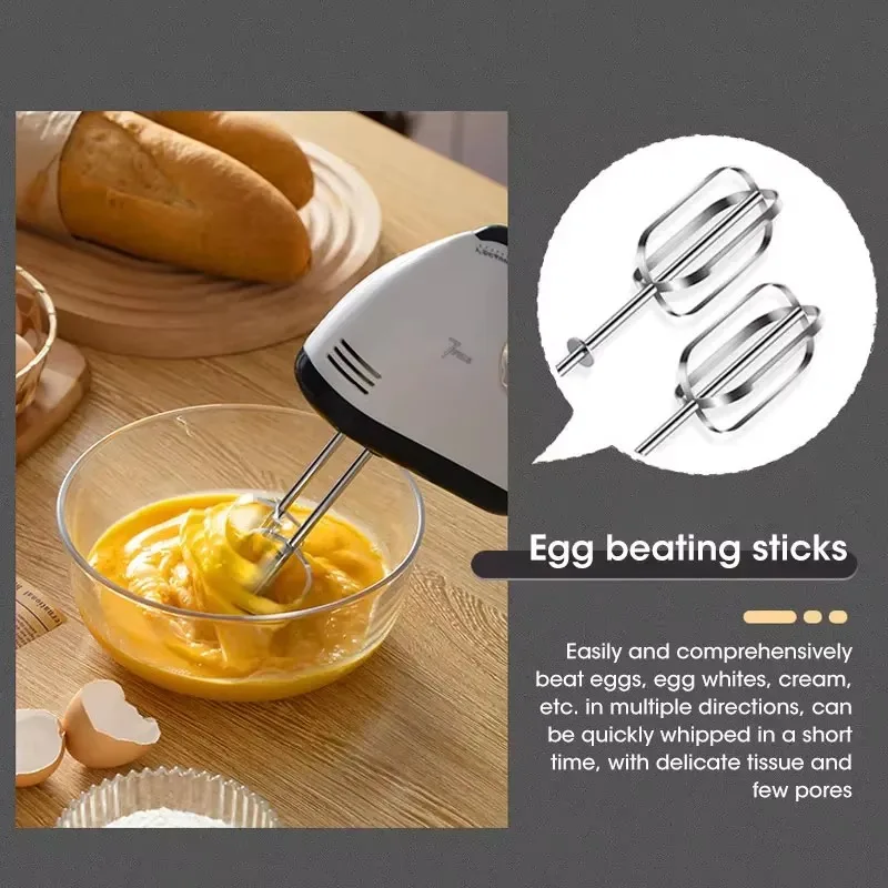 220V Handheld Electric Egg Bea - огляд і ціна Kitchen Baking Blender