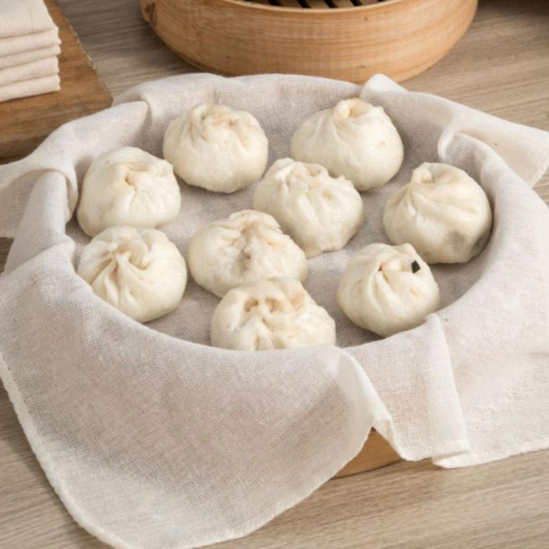 3Pcs And Bun Mat Round Cotton  - огляд і ціна Kitchen Baking Drawer
