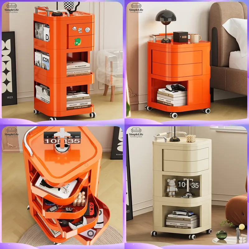 Kitchen Cart with Wheels Rolli - огляд і ціна Kitchen With Baking Station