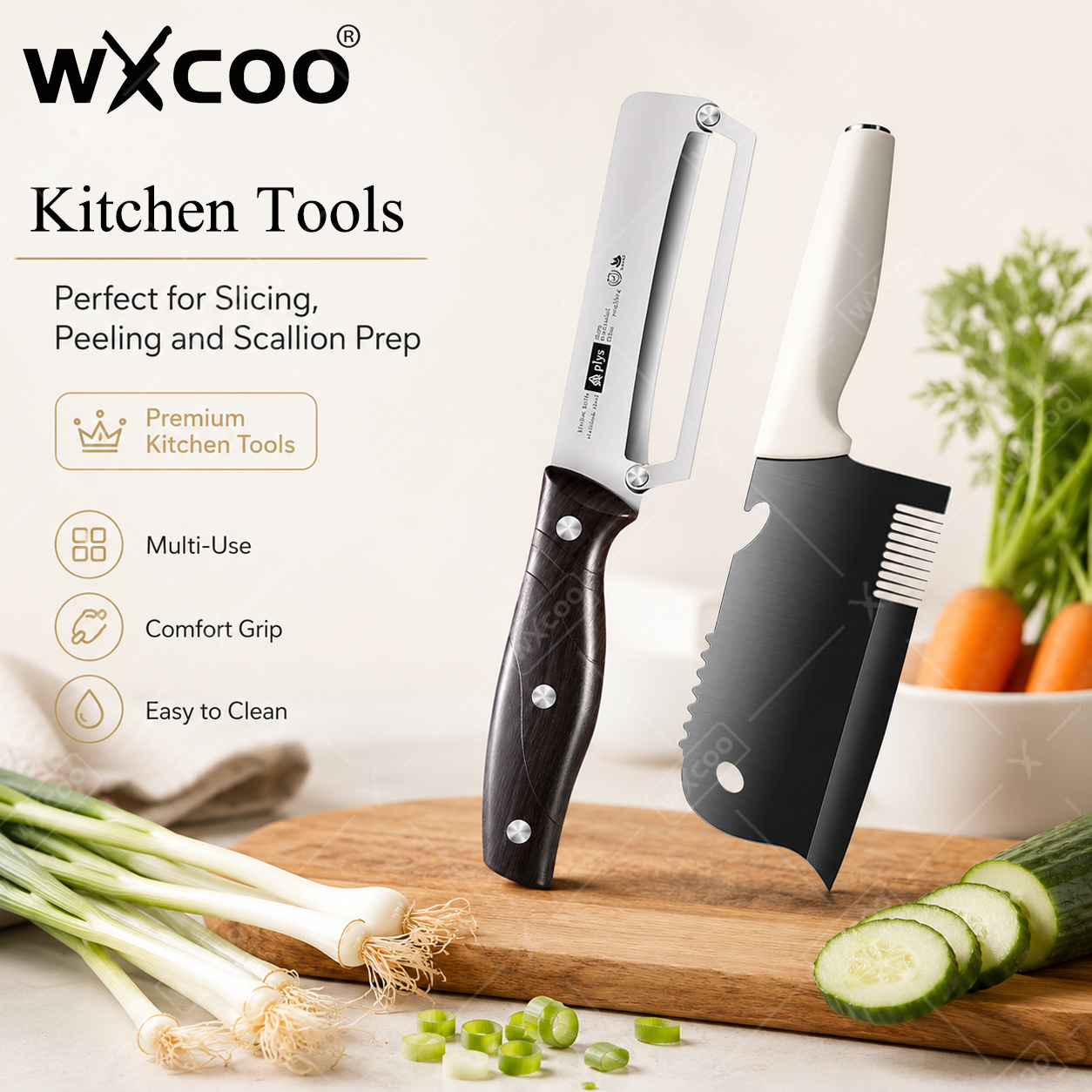 WXCOO Stainless Steel Scallion - огляд і ціна Kitchen Baking Utensil