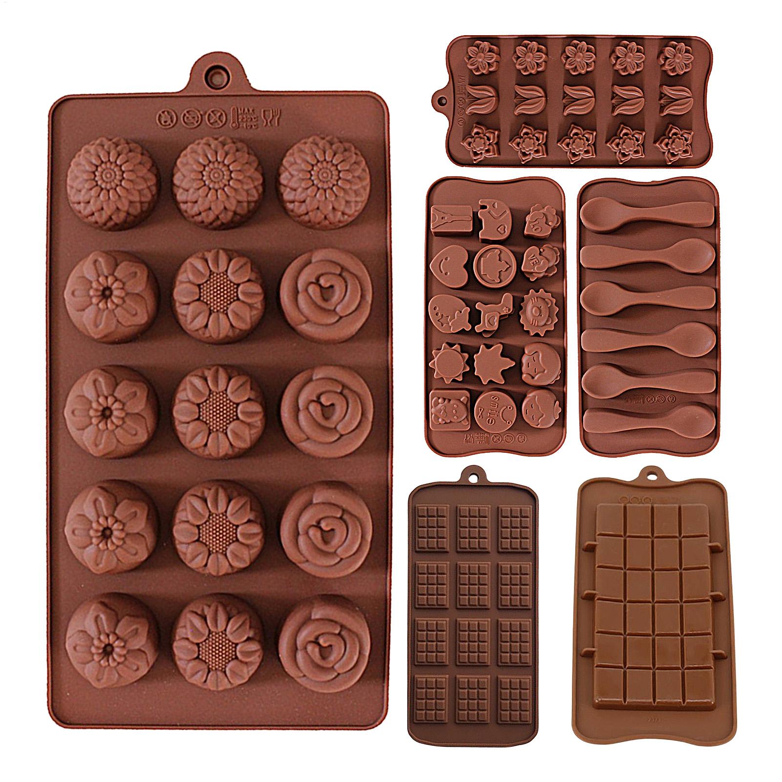 DIY Chocolate Molds Non-Stick  - огляд і ціна Kitchen Baker