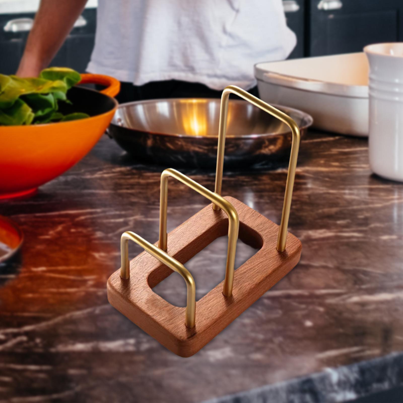 Cutting Board Rack Pot Lid Rac - огляд і ціна Kitchen Cabinet Baking Sheet Organizer