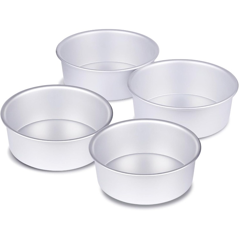 4 x 2 inch Round Cake Pan Set  - огляд і ціна Mini Kitchen Baking