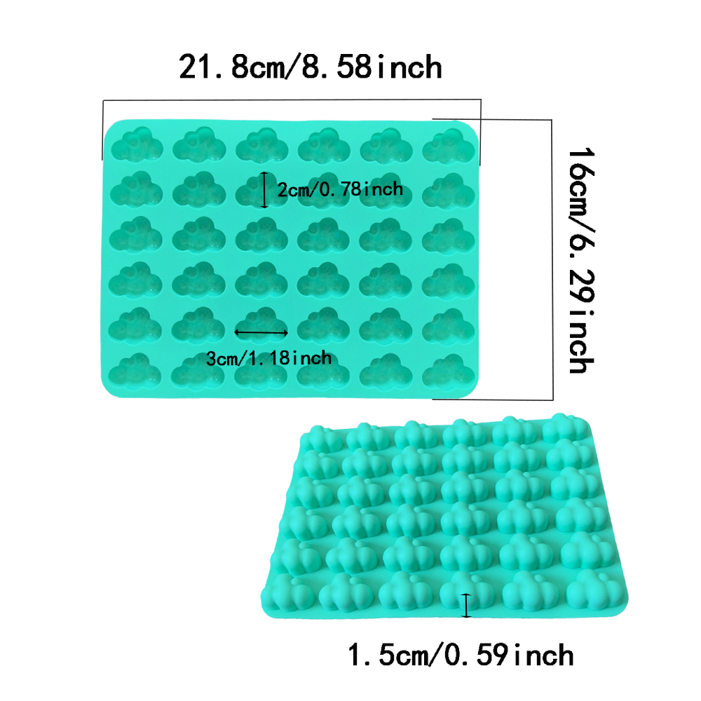 1pc 36 cavity cloud shaped cho - огляд і ціна Kitchen Baking Cookies