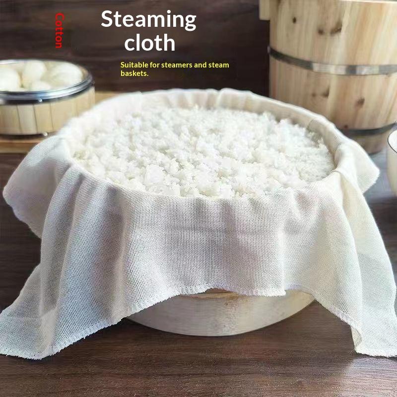 3Pcs Pure Cotton Steamer Cloth - огляд і ціна Kitchen Baking Drawer